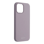 GOOSPERY Cover SILICONE per APPLE iPhone 13 Pro Max da 6.7" con Interno in Microfibra - Lavanda