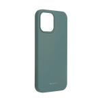 GOOSPERY Cover SILICONE per APPLE iPhone 13 Pro Max da 6.7" con Interno in Microfibra - Verde