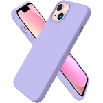 Cover SILICONE per APPLE iPhone 13 da 6.1" con Interno in Microfibra - Viola