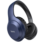 HOCO Cuffia Wireless W30 con Bluetooth 5.0, Microfono e Controllo Volume - Blu