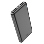 HOCO Power Bank J100 da 10000mAh 2A con 2 Ingressi USB - Nero